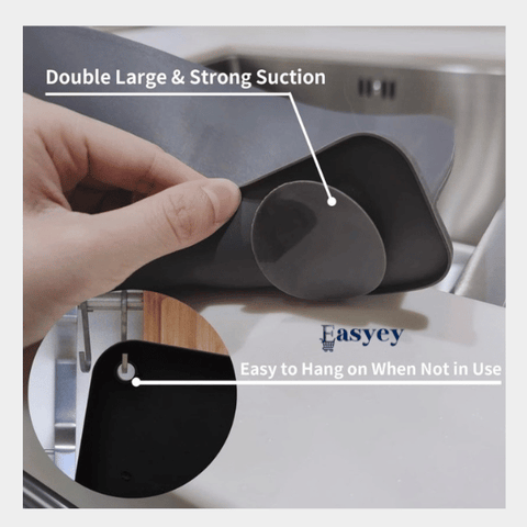 Silicone Sink Splash Guard – Keep Your Countertop Dry & Clean (17.3”)