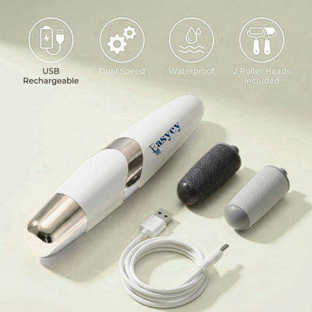 Instant Smooth Heels – Rechargeable Electric Callus Remover
