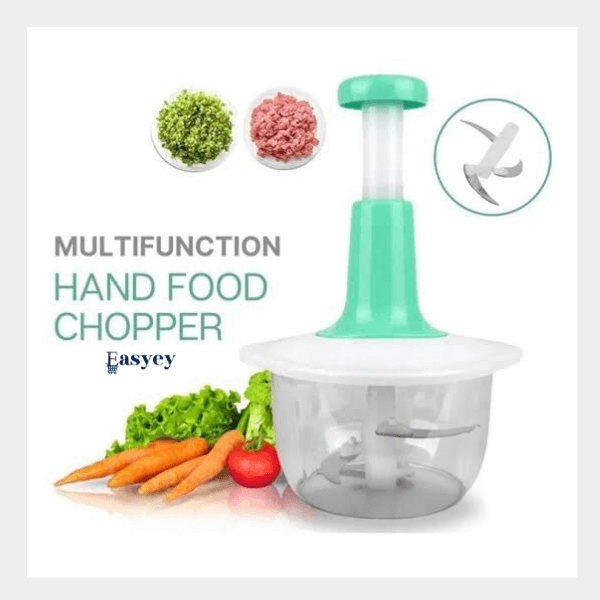 Hand Press Food Chopper-Manual Vegetable Chopper
